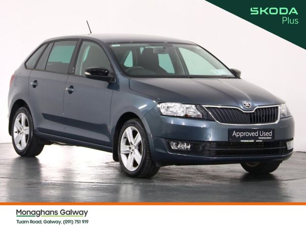 Skoda Rapid Saloon, Petrol, 2017, Grey