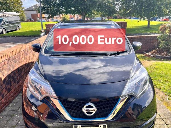 Nissan Note Hatchback, Petrol Hybrid, 2020, Black