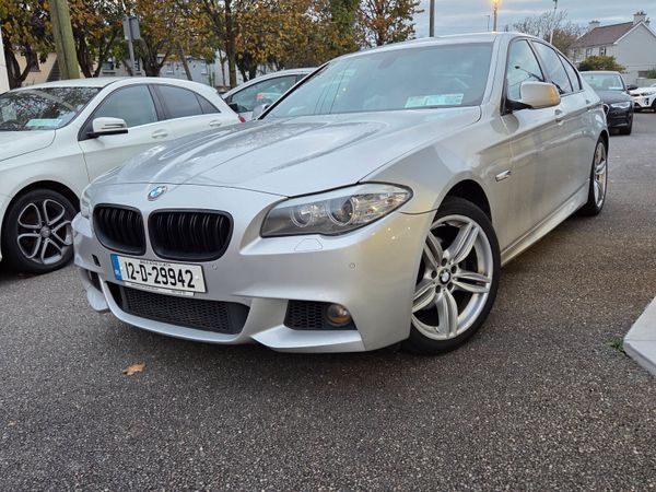 BMW 5-Series Saloon, Diesel, 2012, Silver