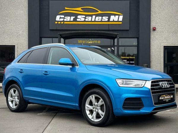 Audi Q3 SUV, Diesel, 2016, Blue