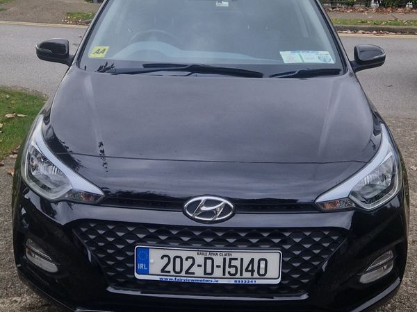 Hyundai i20 Hatchback, Petrol, 2020, Black