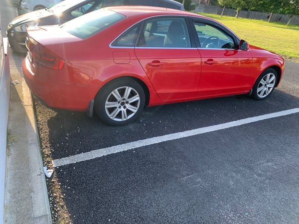 Audi A4 Saloon, Diesel, 2008, Red