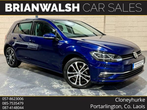 Volkswagen Golf Hatchback, Diesel, 2020, Blue