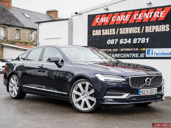 Volvo S90 Saloon, Diesel, 2016, Blue