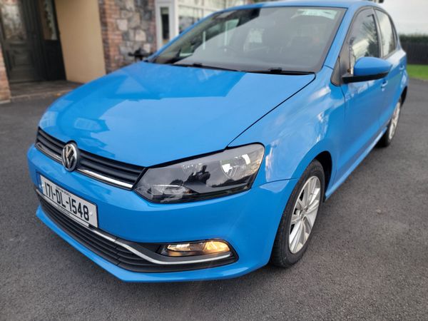 Volkswagen Polo Hatchback, Diesel, 2017, Blue