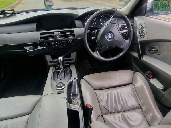 BMW 5-Series Saloon, Diesel, 2006, Silver