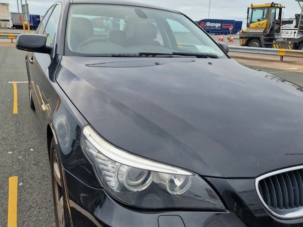 BMW 5-Series Saloon, Diesel, 2008, Black