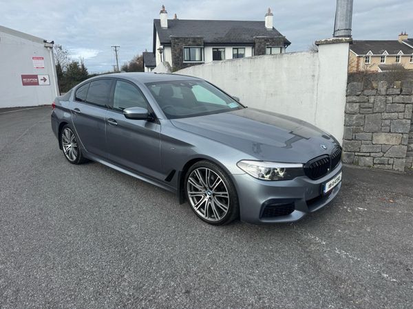 BMW 5-Series Saloon, Diesel, 2019, Blue