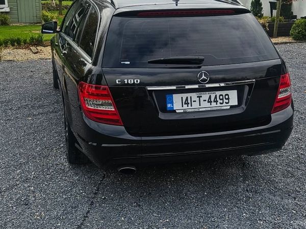 Mercedes-Benz C-Class Estate, Petrol, 2014, Black
