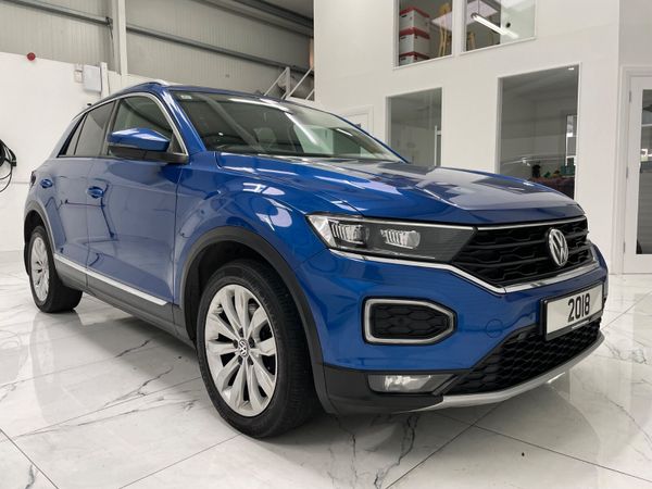 Volkswagen T-Roc SUV, Petrol, 2018, Blue
