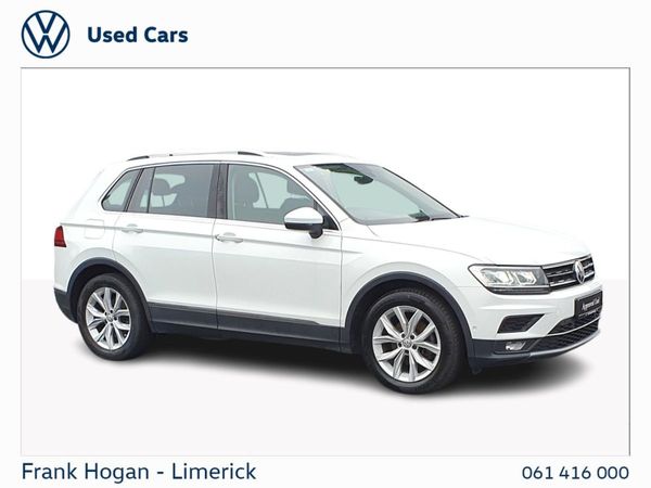 Volkswagen Tiguan SUV, Diesel, 2019, White