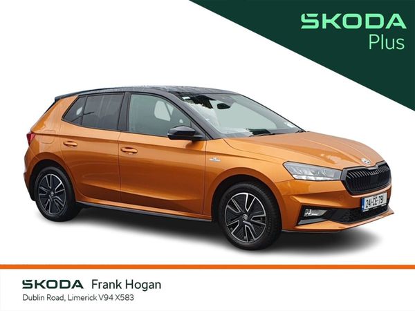 Skoda Fabia Hatchback, Petrol, 2024, Orange