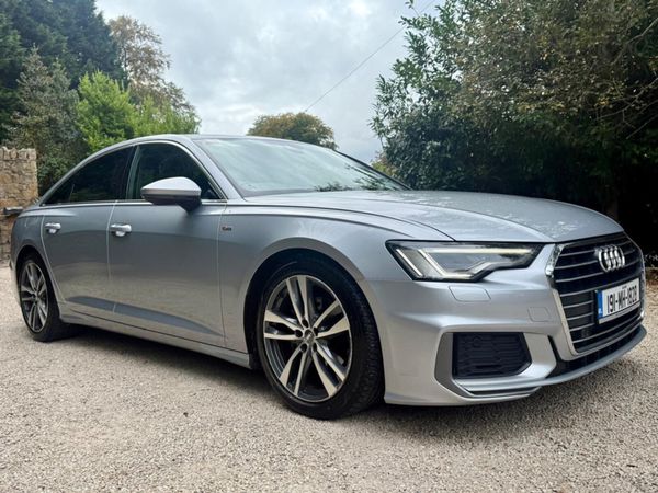 Audi A6 Saloon, Diesel, 2019, Silver