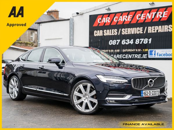 Volvo S90 Saloon, Diesel, 2016, Blue