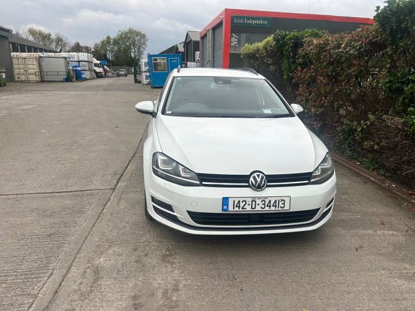 Volkswagen Golf Estate, Petrol, 2014, White