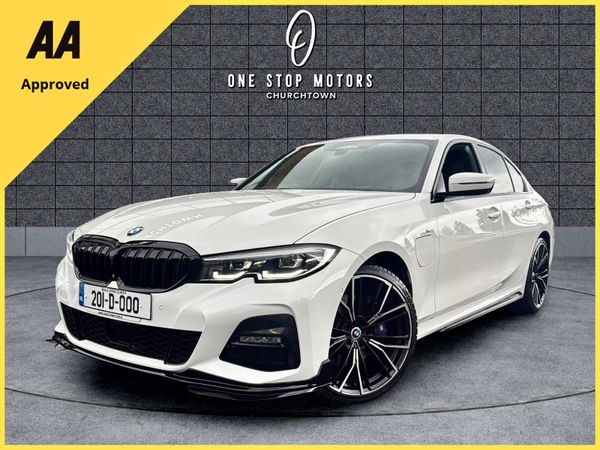 BMW 3-Series Saloon, Petrol Plug-in Hybrid, 2020, White