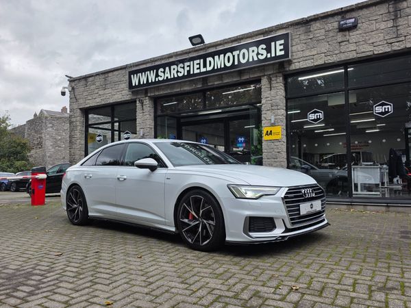 Audi A6 Saloon, Petrol Plug-in Hybrid, 2021, White