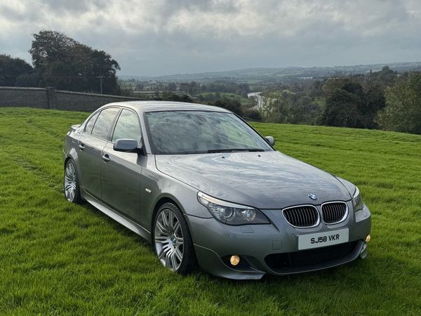 BMW 5-Series Saloon, Diesel, 2008, Grey
