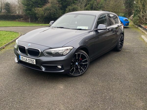 BMW 1-Series Hatchback, Diesel, 2017, Grey