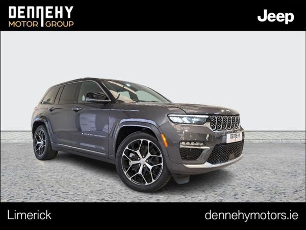 Jeep Grand Cherokee SUV, Petrol Plug-in Hybrid, 2025, Grey