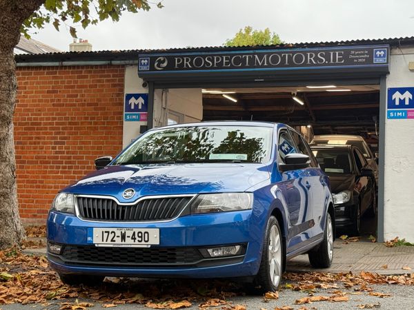 Skoda Rapid Hatchback, Diesel, 2017, Blue
