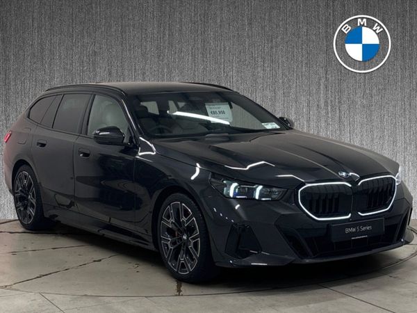 BMW 5-Series Estate, Petrol Plug-in Hybrid, 2025, Grey
