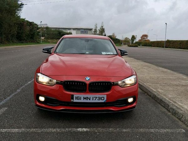 BMW 3-Series Saloon, Diesel, 2016, Red