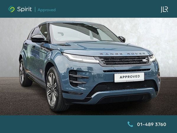 Land Rover Range Rover Evoque SUV, Petrol Hybrid, 2024, Blue