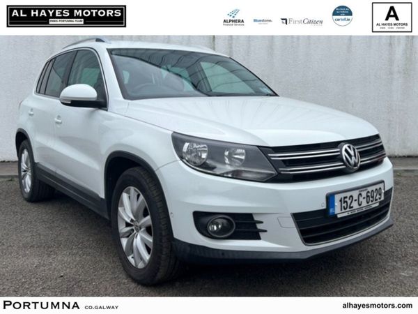 Volkswagen Tiguan SUV, Diesel, 2015, White