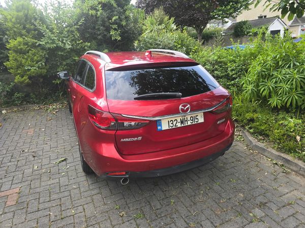 Mazda Mazda6 Estate, Diesel, 2013, Red