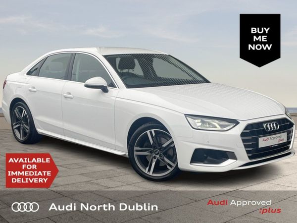 Audi A4 Saloon, Diesel, 2023, White