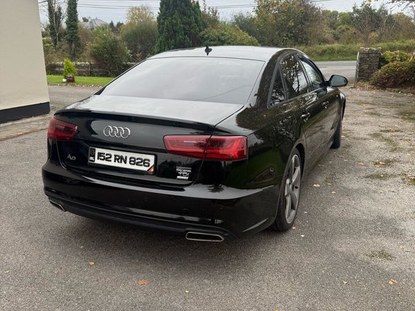 Audi A6 Saloon, Diesel, 2015, Black