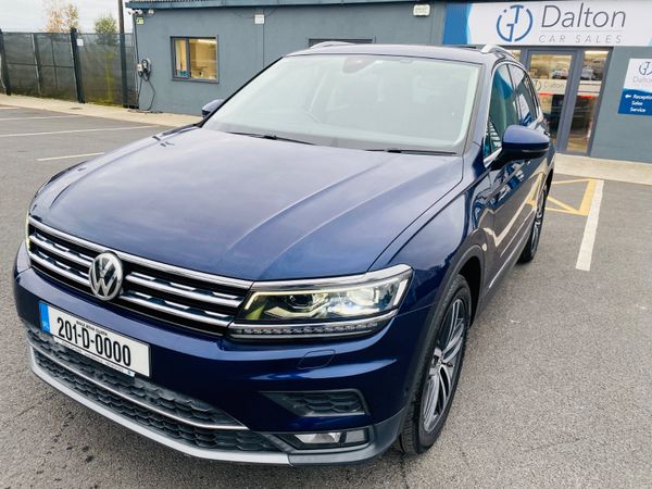 Volkswagen Tiguan SUV, Diesel, 2020, Blue