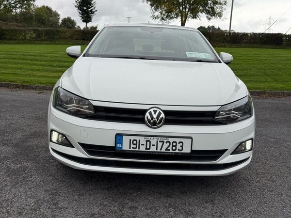 Volkswagen Polo Hatchback, Petrol, 2019, White