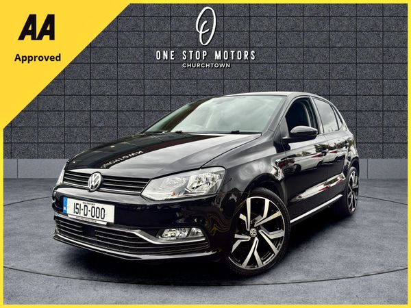 Volkswagen Polo Hatchback, Petrol, 2015, Black