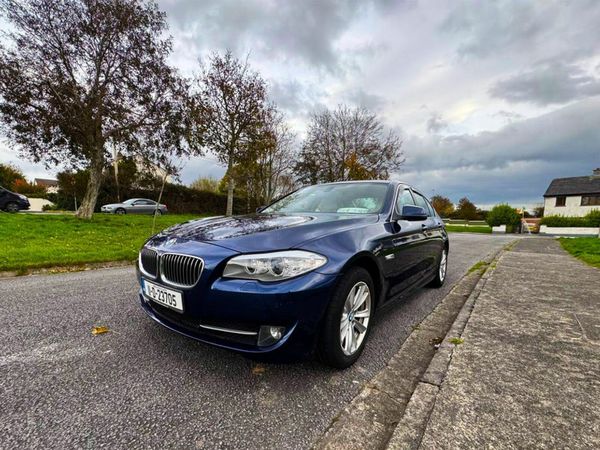 BMW 5-Series Saloon, Diesel, 2011, Blue