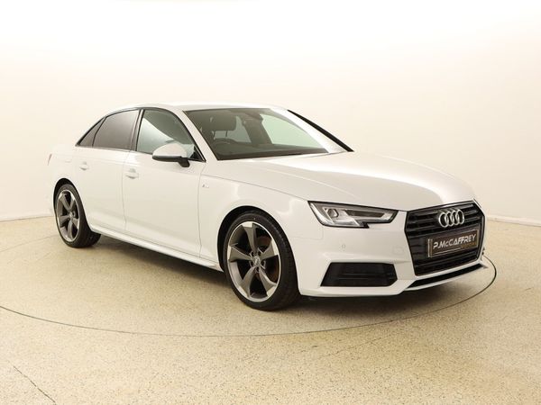 Audi A4 Saloon, Diesel, 2018, White