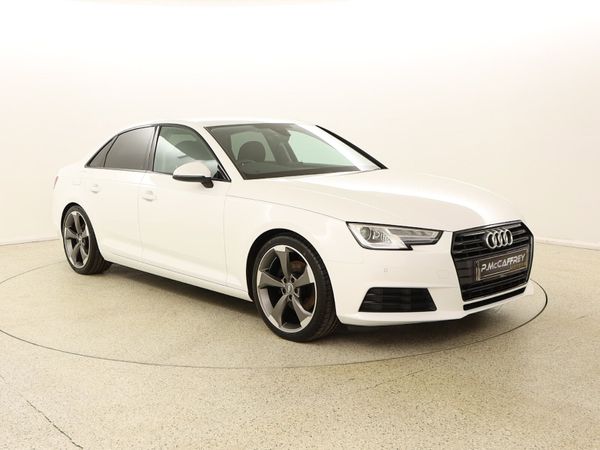 Audi A4 Saloon, Diesel, 2017, White