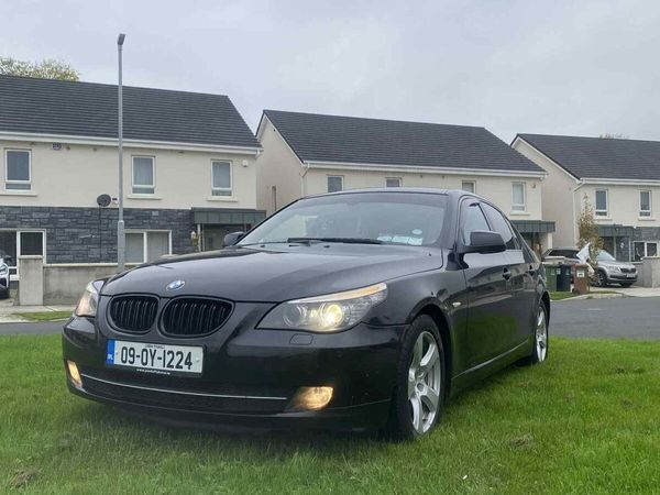 BMW 5-Series Saloon, Diesel, 2009, Black