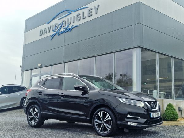Nissan Qashqai Hatchback, Diesel, 2018, Black