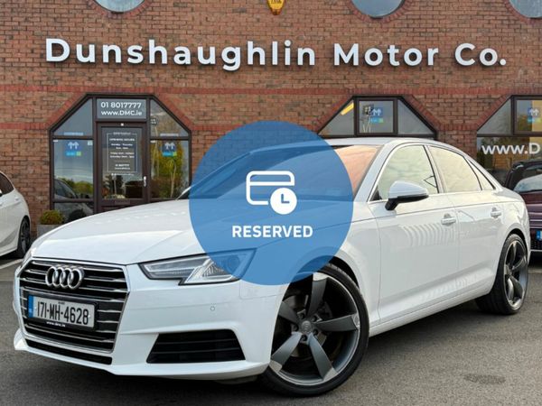 Audi A4 Saloon, Diesel, 2017, White