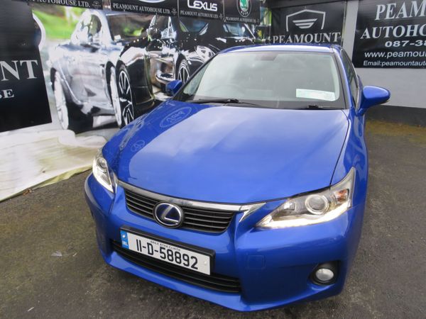 Lexus CT Hatchback, Petrol Hybrid, 2011, Blue
