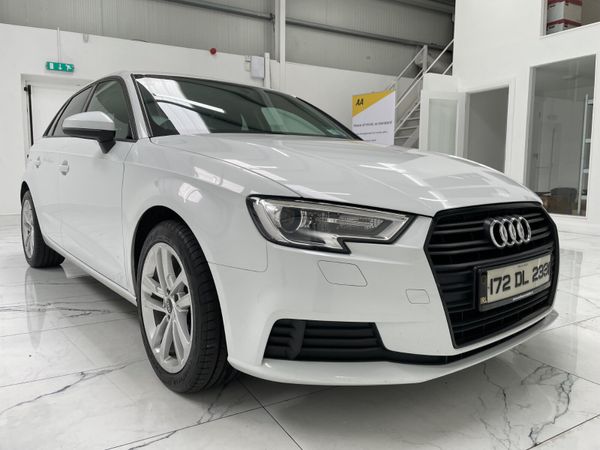 Audi A3 Hatchback, Diesel, 2017, White