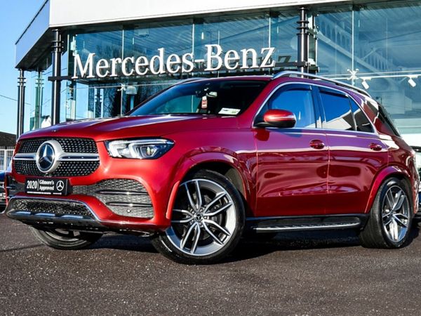 Mercedes-Benz GLE SUV, Diesel, 2020, Red