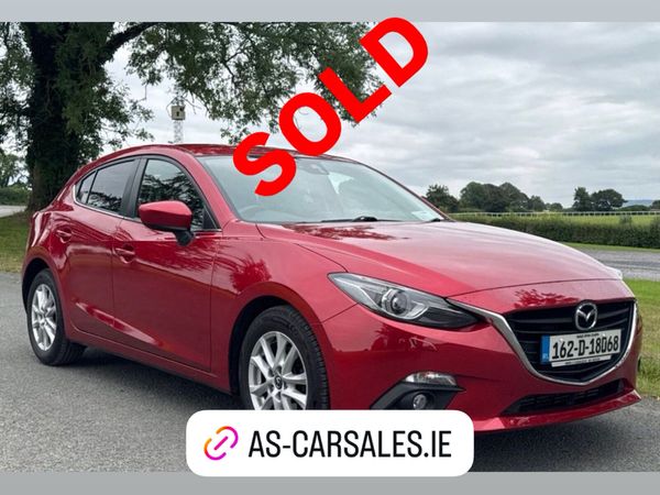 Mazda Mazda3 Hatchback, Diesel, 2016, Red