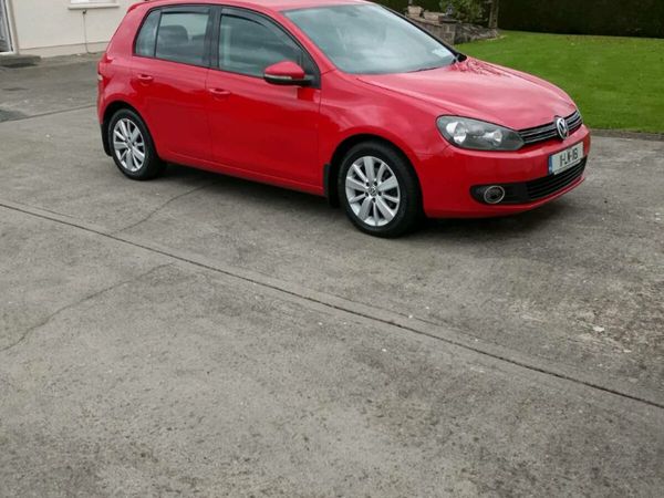 Volkswagen Golf Hatchback, Diesel, 2011, Red