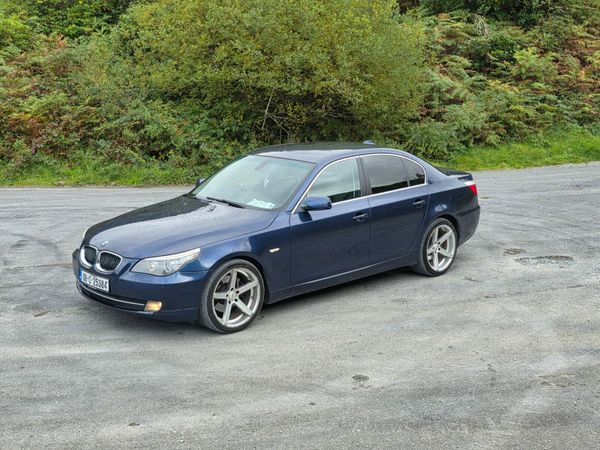 BMW 5-Series Saloon, Diesel, 2008, Blue