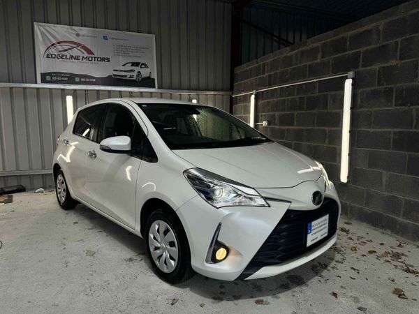 Toyota Vitz Hatchback, Petrol, 2019, White