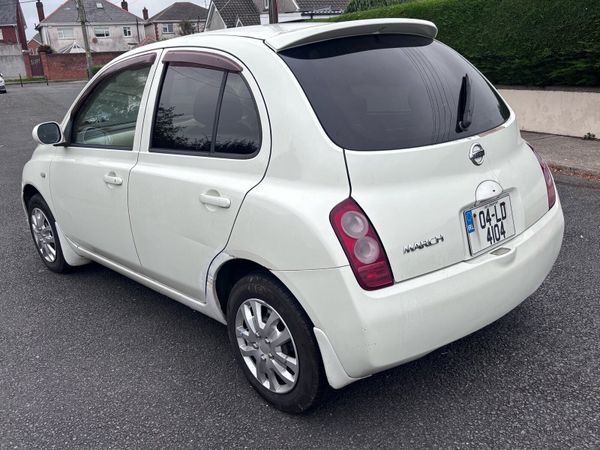 Nissan Micra Hatchback, Petrol, 2004, White
