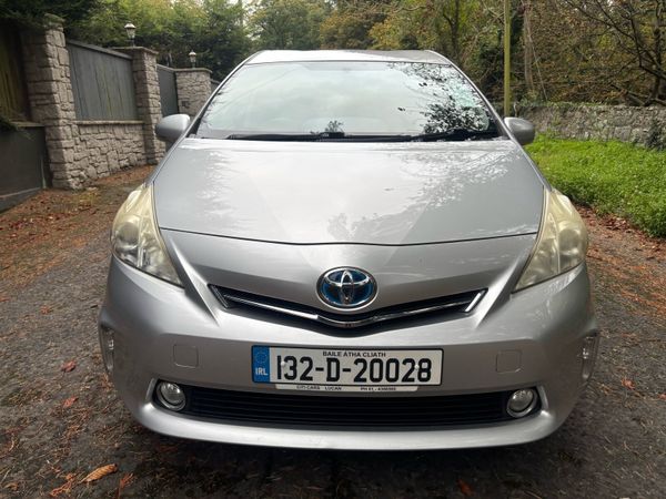 Toyota Prius MPV, Petrol Hybrid, 2013, Silver